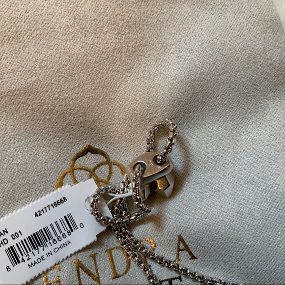 Kendra Scott Stan Bracelet- NWT - Black & Silver - Picture 10 of 10